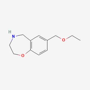 7-(Ethoxymethyl)-2,3,4,5-tetrahydrobenzo[f][1,4]oxazepine