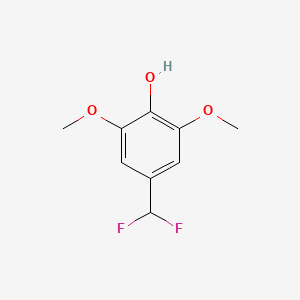 4-(Difluoromethyl)-2,6-dimethoxyphenol