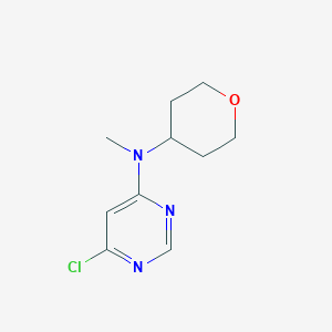 6-chloro-N-methyl-N-(oxan-4-yl)pyrimidin-4-amine