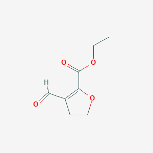 Ethyl 3-formyl-4,5-dihydrofuran-2-carboxylate