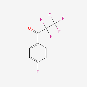 2,2,3,3,3-Pentafluoro-1-(4-fluorophenyl)propan-1-one