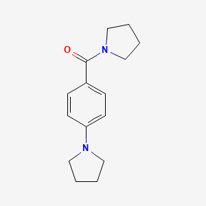 Pyrrolidin-1-yl[4-(pyrrolidin-1-yl)phenyl]methanone