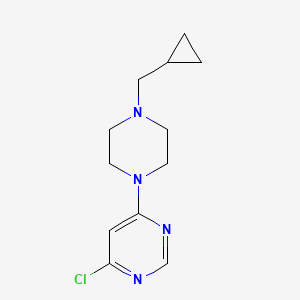 4-Chloro-6-[4-(cyclopropylmethyl)piperazin-1-yl]pyrimidine