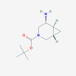 3-Boc-5-endo-amino-3-azabicyclo[4.1.0]heptane