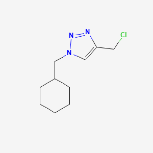 4-(chloromethyl)-1-(cyclohexylmethyl)-1H-1,2,3-triazole