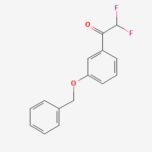 1-(3-(BenZyloxy)phenyl)-2,2-difluoroethanone