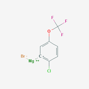 2-Chloro-5-(trifluoromethoxy)phenylmagnesium bromide