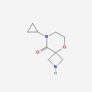 8-Cyclopropyl-5-oxa-2,8-diazaspiro[3.5]nonan-9-one