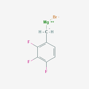 2,3,4-Trifluorobenzylmagnesium bromide, 0.25 M in 2-MeTHF