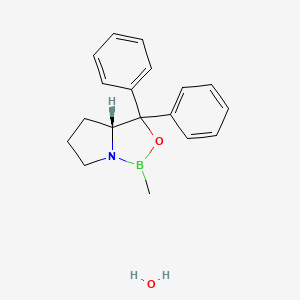 (R)-1-Methyl-3,3-diphenyltetrahydro-1H,3H-pyrrolo[1,2-c][1,3,2]oxazaborole hydrate