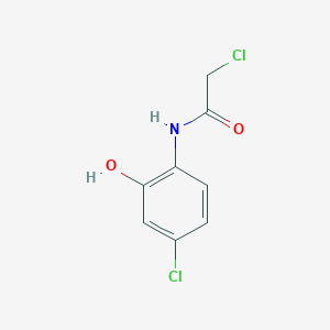 2-chloro-N-(4-chloro-2-hydroxyphenyl)acetamide