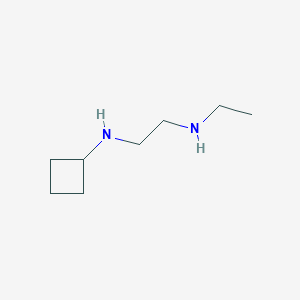N-[2-(ethylamino)ethyl]cyclobutanamine