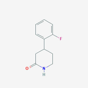 4-(2-Fluorophenyl)piperidin-2-one