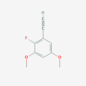 1-Ethynyl-2-fluoro-3,5-dimethoxybenzene