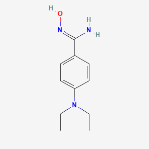 4-(diethylamino)-N'-hydroxybenzenecarboximidamide