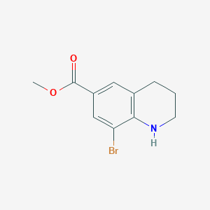 Methyl 8-bromo-1,2,3,4-tetrahydroquinoline-6-carboxylate