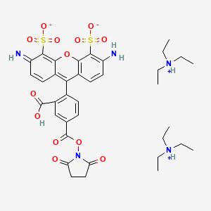 molecular formula C37H47N5O13S2 B14886918 APDye 488 NHS ester 