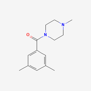 molecular formula C14H20N2O B14886930 (3,5-Dimethylphenyl)(4-methylpiperazin-1-yl)methanone 