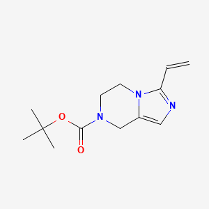 tert-Butyl 3-vinyl-5,6-dihydroimidazo[1,5-a]pyrazine-7(8H)-carboxylate