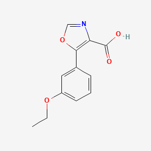 5-(3-Ethoxyphenyl)oxazole-4-carboxylic acid