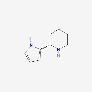 molecular formula C9H14N2 B14887112 (S)-2-(1H-Pyrrol-2-yl)piperidine 