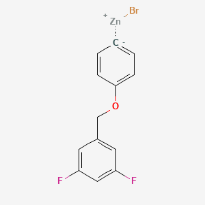 4-(3',5'-DifluorobenZyloxy)phenylZinc bromide