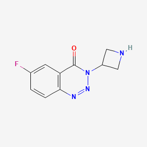 3-(azetidin-3-yl)-6-fluorobenzo[d][1,2,3]triazin-4(3H)-one