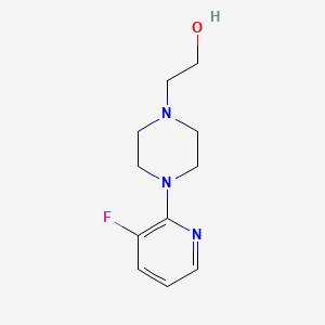 2-(4-(3-Fluoropyridin-2-yl)piperazin-1-yl)ethan-1-ol