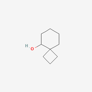 molecular formula C9H16O B14887316 Spiro[3.5]nonan-5-ol 