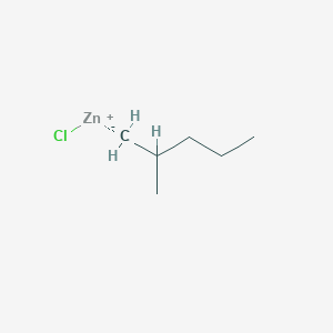 molecular formula C6H13ClZn B14887374 2-MethylpentylZinc chloride 