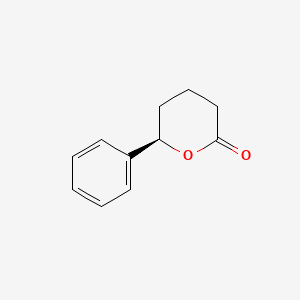 molecular formula C11H12O2 B14887425 (R)-6-Phenyltetrahydro-2H-pyran-2-one 