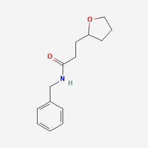 n-Benzyl-3-(tetrahydrofuran-2-yl)propanamide