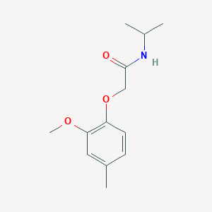 N-Isopropyl-2-(2-methoxy-4-methylphenoxy)acetamide