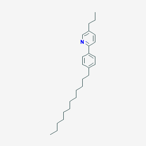 2-(4-Dodecylphenyl)-5-propylpyridine