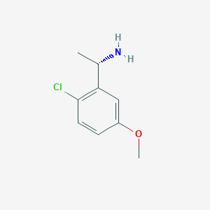 (S)-1-(2-Chloro-5-methoxyphenyl)ethanamine