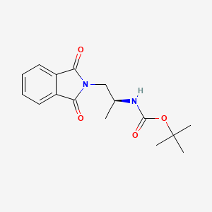 tert-Butyl (S)-(1-(1,3-dioxoisoindolin-2-yl)propan-2-yl)carbamate