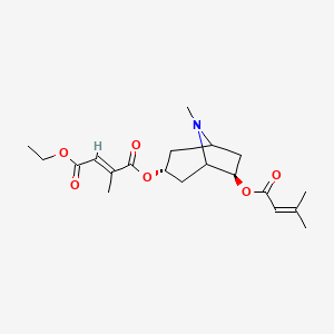 molecular formula C20H29NO6 B14887504 Schizanthine A 