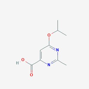 6-Isopropoxy-2-methylpyrimidine-4-carboxylic acid