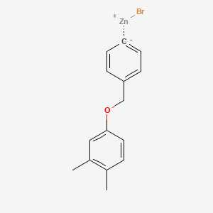 4-(3,4-Dimethylphenoxymethyl)phenylZinc bromide