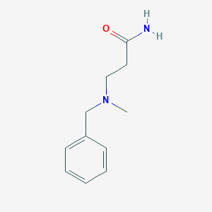 molecular formula C11H16N2O B14887589 3-(Benzyl(methyl)amino)propanamide 