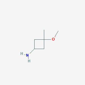 cis-3-Methoxy-3-methylcyclobutan-1-amine