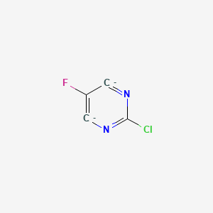 2-Chloro-5-fluoro-4,6-dihydropyrimidine-4,6-diide