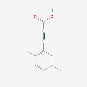 molecular formula C11H10O2 B14887676 (2,5-Dimethyl-phenyl)-propynoic acid 