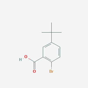 molecular formula C11H13BrO2 B14887682 2-Bromo-5-(t-butyl)benZoic acid 