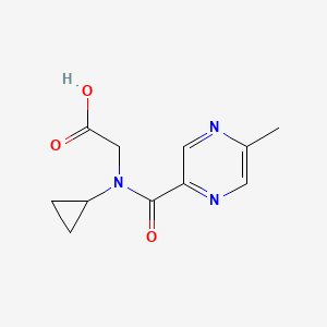 n-Cyclopropyl-n-(5-methylpyrazine-2-carbonyl)glycine