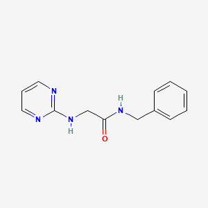 N-benzyl-2-(pyrimidin-2-ylamino)acetamide