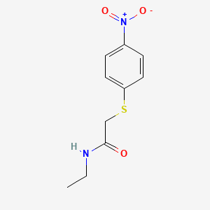 n-Ethyl-2-((4-nitrophenyl)thio)acetamide