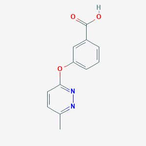 3-((6-Methylpyridazin-3-yl)oxy)benzoic acid