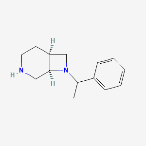 Rel-(1R,6S)-8-(1-phenylethyl)-3,8-diazabicyclo[4.2.0]octane