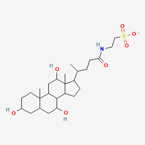 2-[(3,7,12-Trihydroxy-24-oxocholan-24-yl)amino]ethanesulfonate sodium salt